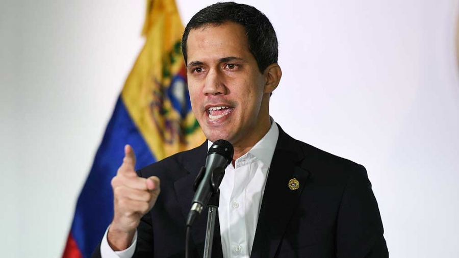 Juan Guaid dijo que que levantar sanciones estadounidenses a Venezuela debe estar condicionado a avances democrticos Foto Archivo AFP
