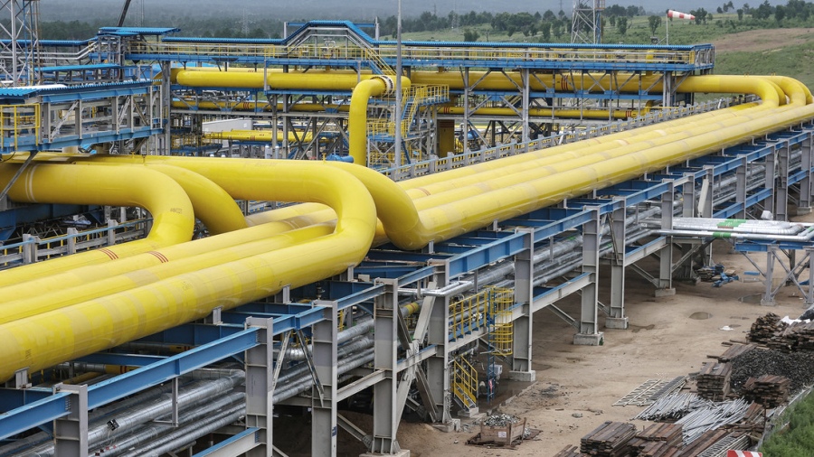 Gazprom suministra a Europa 1095 millones de metros cbicos diarios de gas Foto AFP