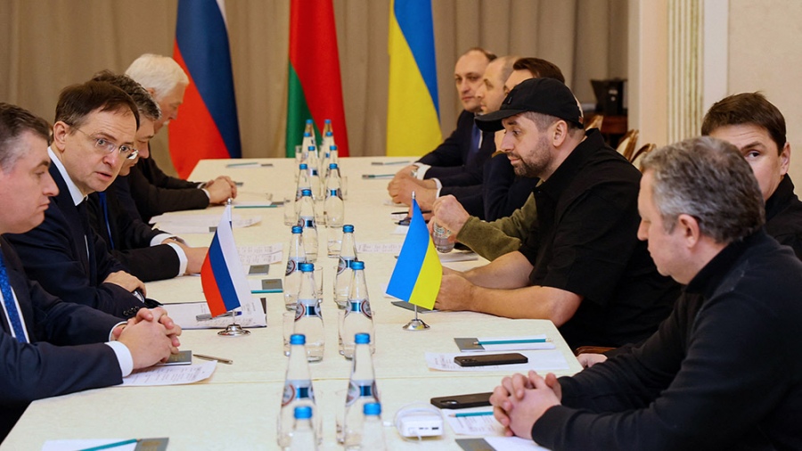 Representantes de Rusia y Ucrania tenan previsto reunirse este jueves en la regin bielorrusa de Brest que limita con Polonia Foto AFP