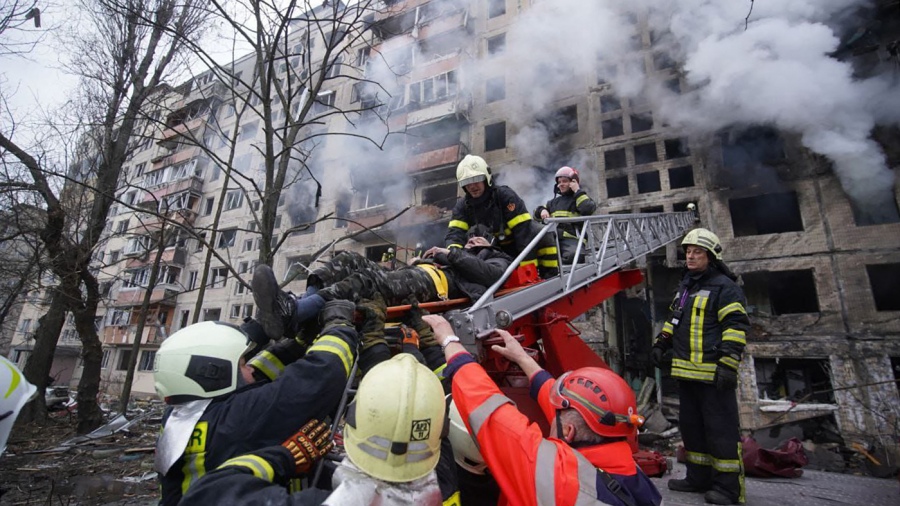 Hoy es un da difcil y peligroso dijo el alcalde de Kiev Vitali Klichk Foto AFP