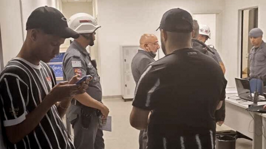 Los detenidos pasaron la jornada en una sede carcelaria de la polica paulista