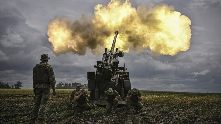 Las Fuerzas Armadas de Ucrania utilizarn la artillera para detener el avance ruso Foto AFP