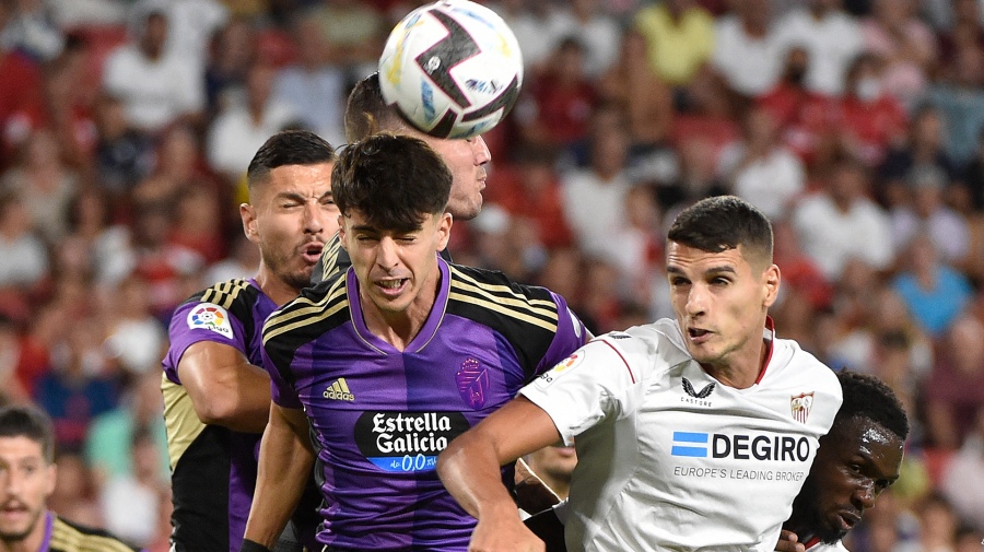 Sevilla y Valladolid igualaron en uno de los encuentros que abrieron la jornada 2 de La Liga Foto SevillaFC