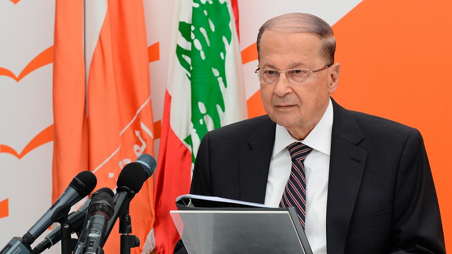 El presidente libans termina su mandato el 1 de noviembre