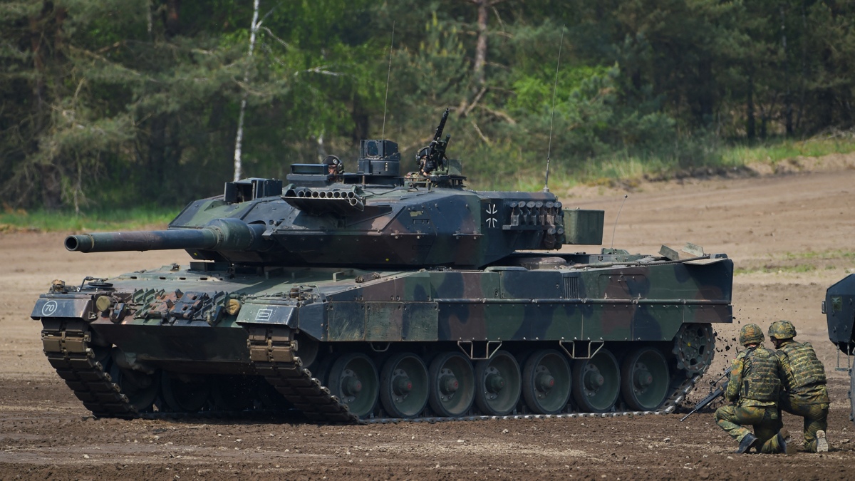 Varios pases europeos han equipado sus Ejrcitos con tanques Leopard 2 Foto AFP