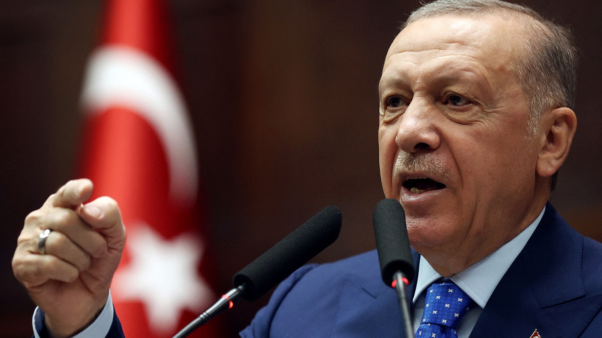 Erdogan se quej de la injerencia de los gobiernos occidentales Foto AFP