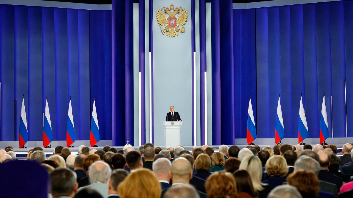 Putin anunci en su discurso anual que su pas suspenda la participacin en el pacto de desarme