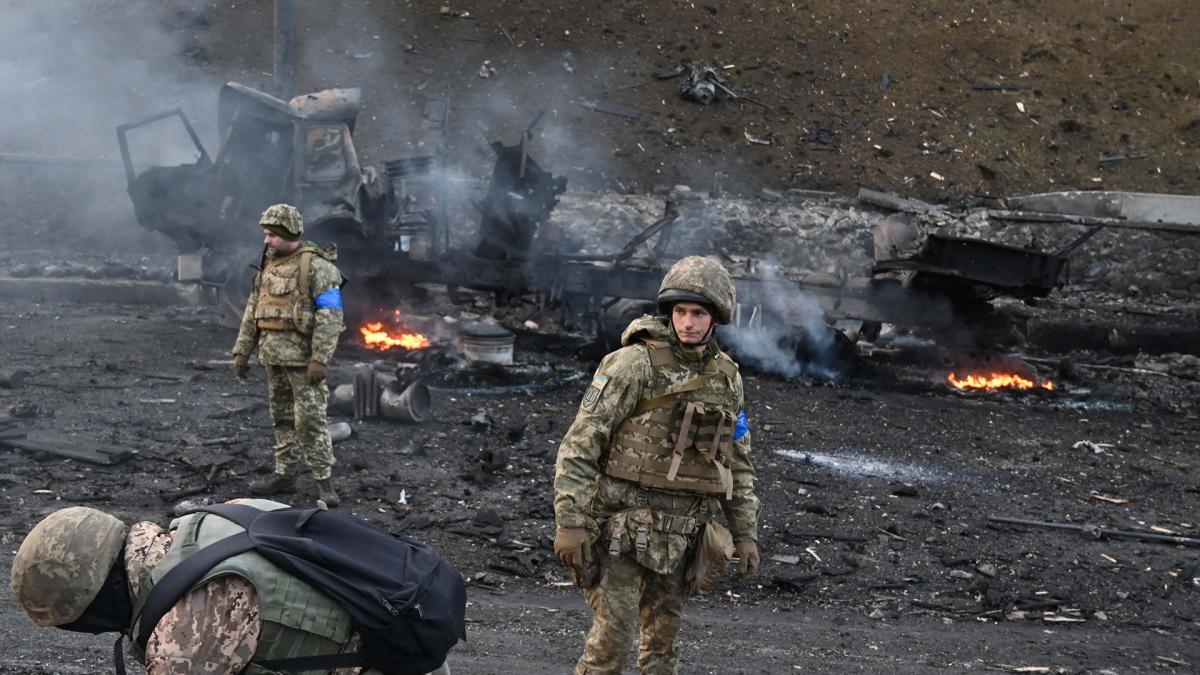 La guerra se acerca a su primer ao estancado en el plano militar y sin visos de una salida negociada en el corto plazo Foto AFP