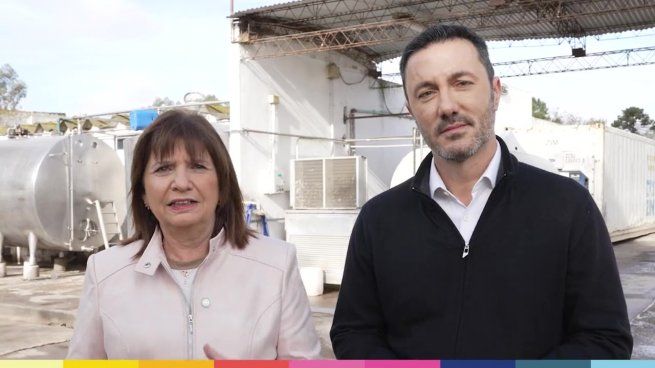 Patricia Bullrich y Luis Petri, una de las fórmulas presidenciales de Juntos por el Cambio.