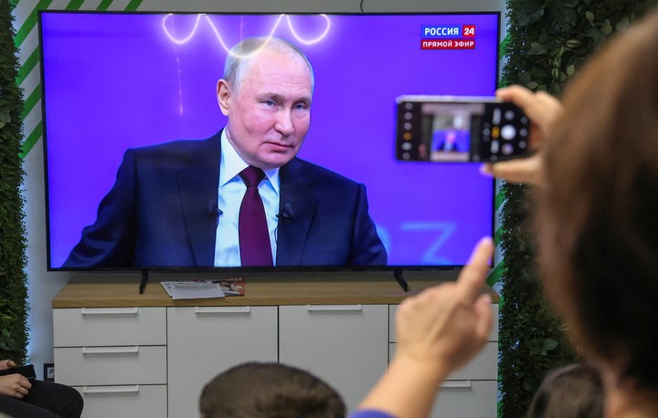 "Habrá paz cuando logremos nuestros objetivos", dijo Putin. Foto: Reuters