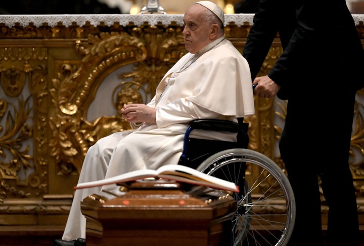 El Papa Francisco en el Vaticano. Foto AFP