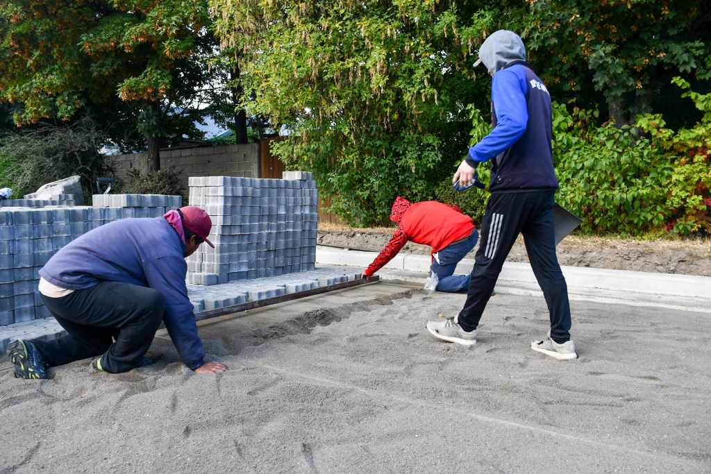 El municipio continúa con importantes obras para mejorar la urbanización de Esquel
