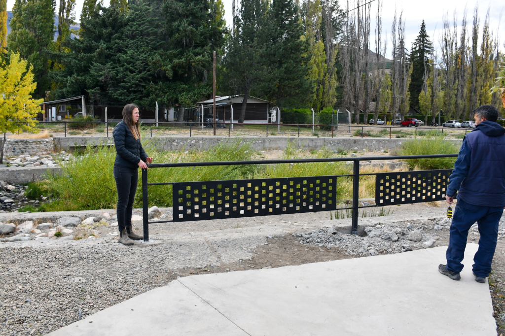 El municipio continúa con importantes obras para mejorar la urbanización de Esquel